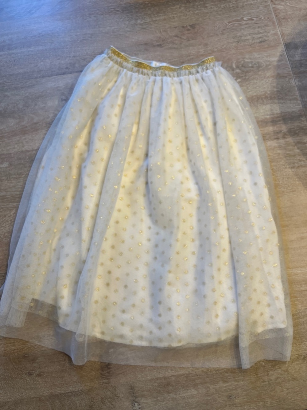 Mini Boden girls 9/10 soft tulle midi skirt GUC